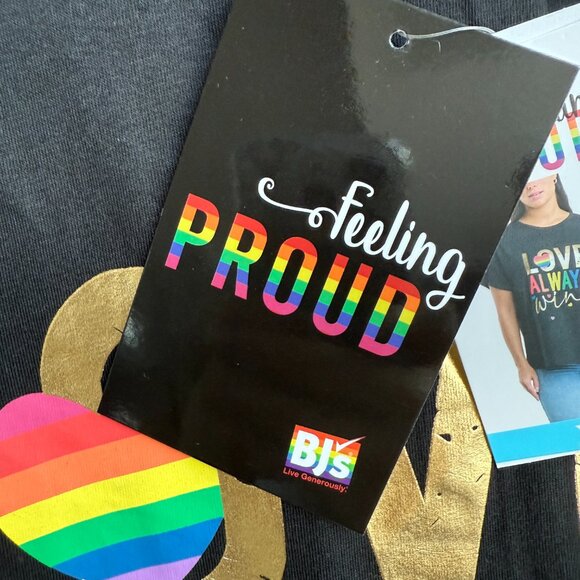 NWT Love Always Wins Tee - Picture 6 of 9